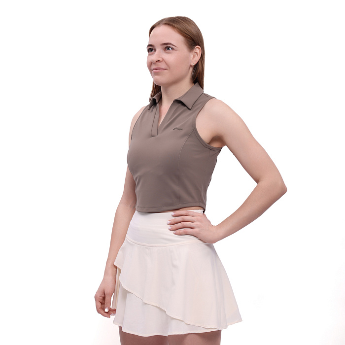 APLV880-3 Футболка-поло Tennis коричневый